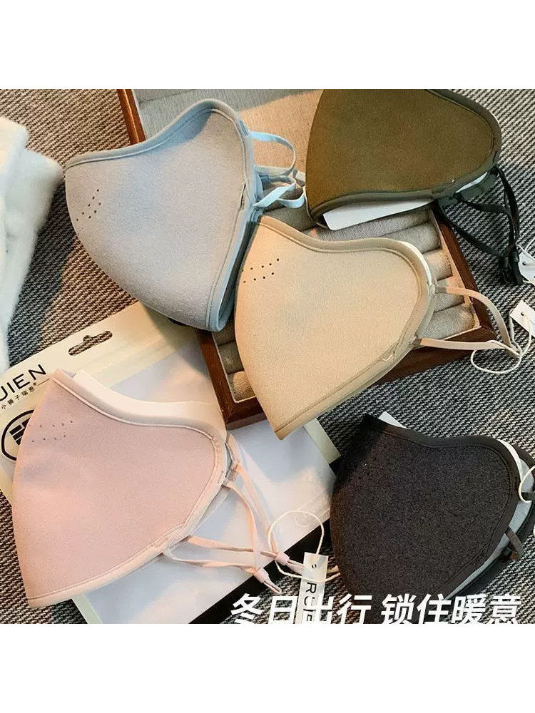 Warm mask, windproof and cold-resistant, 2026 new women's high aesthetic value autumn/winter warm mask, multi-purpose Northeast anti-freeze face