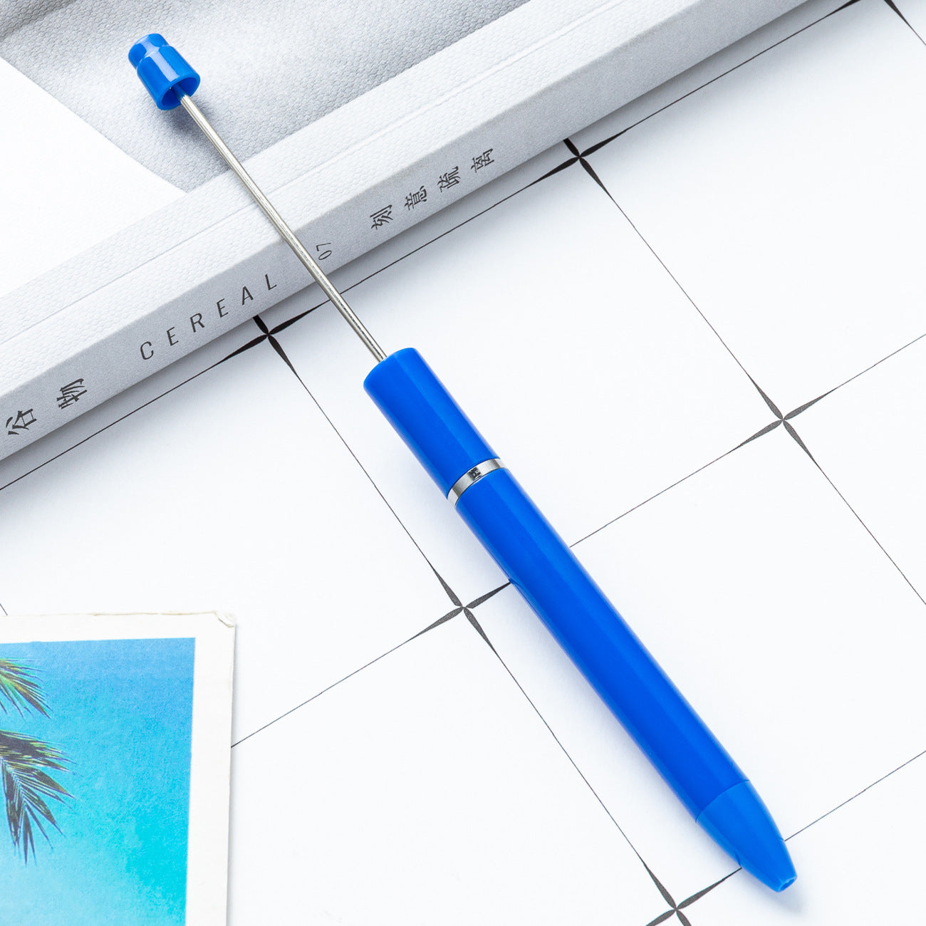 DIY Plastic Ballpoint Pen - Handmade Beaded Printable Personalized Pen Wholesale