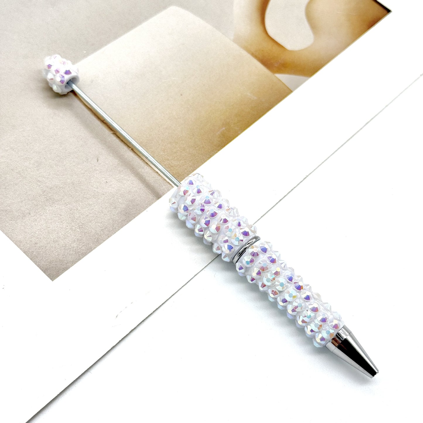 creative DIY diamond-encrusted ballpoint pen broken diamond full diamond ballpoint pen color cute cartoon heavy industry cute pen
