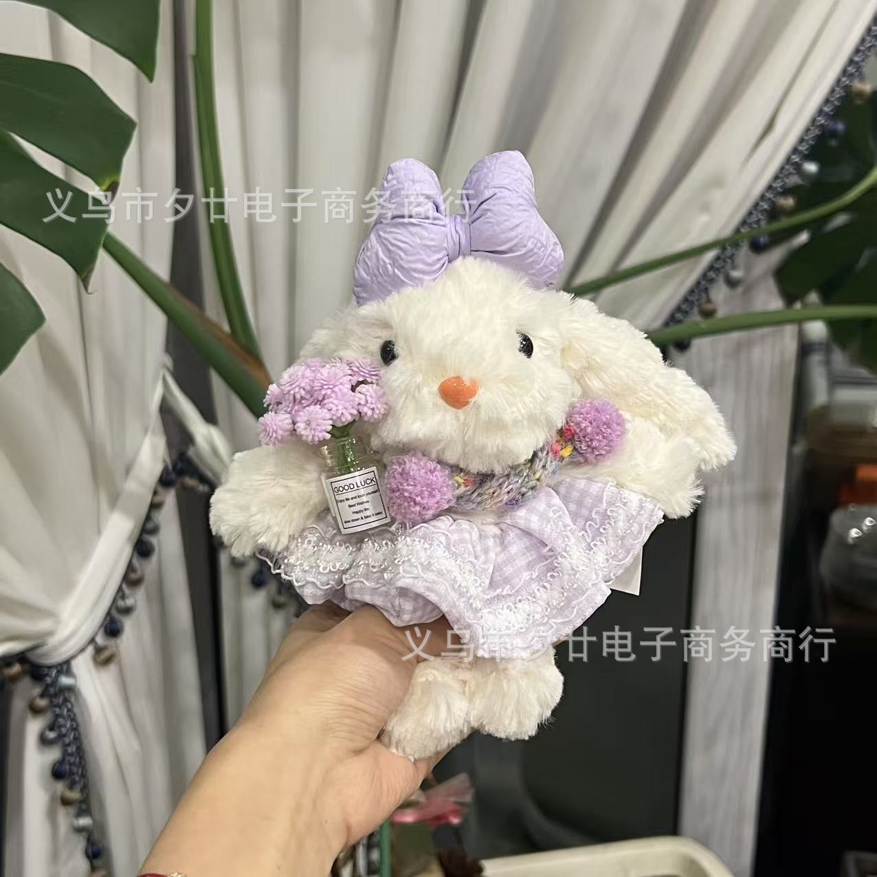 [February 1] Genuine Korean ins handmade Bonnie Rabbit keychain bag pendant doll live blind box wholesale