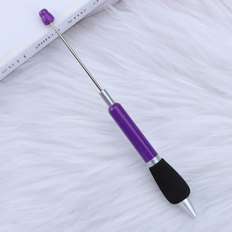 DIY press ballpoint pen creative glue spray sheath grip ballpoint pen ins macaron puzzle student stationery wholesale