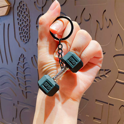 Creative Mini Gym Equipment Collection: Bag Hanging Accessories, Premium Keychains, Accessories, Accessories, Accessories, Small Gift Pendants