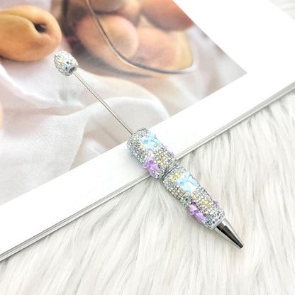 DIY creative bow full diamond  pen multi-color diamond gift pen Valentine's Day series gift pen in stock