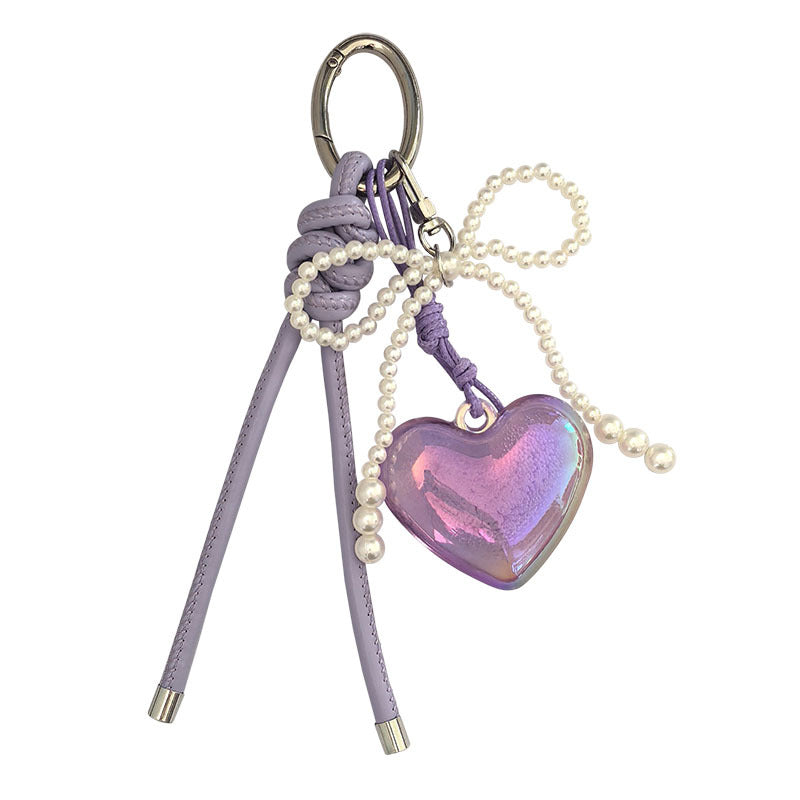 DIY Hand Woven Carabiner Bag Pendant Keychain