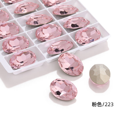 Direct supply of oval, pointed-bottom, special-shaped diamonds, phone cases, diamonds, shoes, bags, clothing, accessories, pointed sole oval diamonds