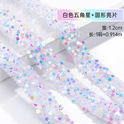 Resin Diamond Rhinestone Strips - Tear-Off Ready-to-Paste Sequins Hot Diamond Shoes Clothing Accessories and DIY crafty