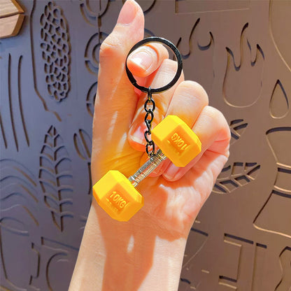 Creative Mini Gym Equipment Collection: Bag Hanging Accessories, Premium Keychains, Accessories, Accessories, Accessories, Small Gift Pendants