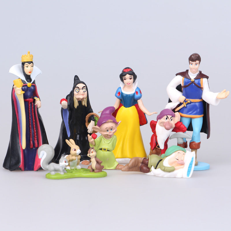 New fugitive princess figure girl girl's heart gift sleeping beauty Melinda Snow White model knick-knack