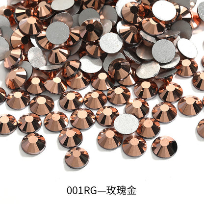 Flat Back Non-Hotfix Rhinestones - Glass Diamond 1440pcs Mobile Phone Case Accessories