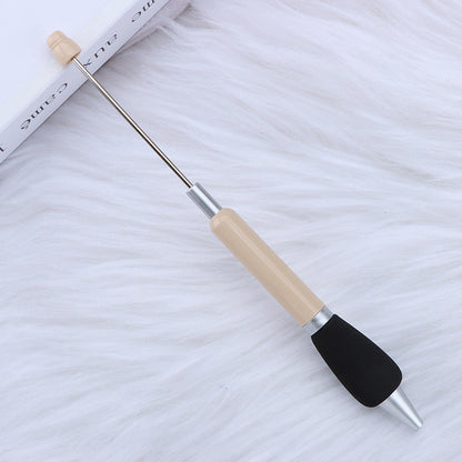 DIY press ballpoint pen creative glue spray sheath grip ballpoint pen ins macaron puzzle student stationery wholesale