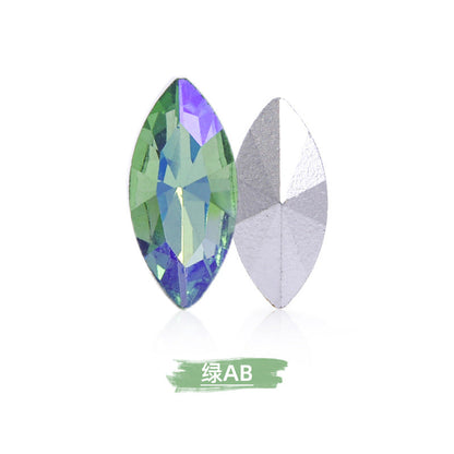 Navette Shape Diamond Rhinestones - Phone Case Perfume Bottle Clothing Crystal Jewelry DIY Accessories