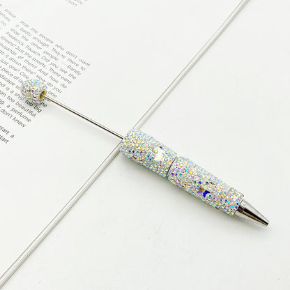 Star Moon Full Diamond Ballpoint Pen Creative DIY Beadable Handmade Diamond Ballpoint Pen Manufacturer Gift Pen Wholesale