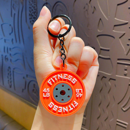 Creative Mini Gym Equipment Collection: Bag Hanging Accessories, Premium Keychains, Accessories, Accessories, Accessories, Small Gift Pendants