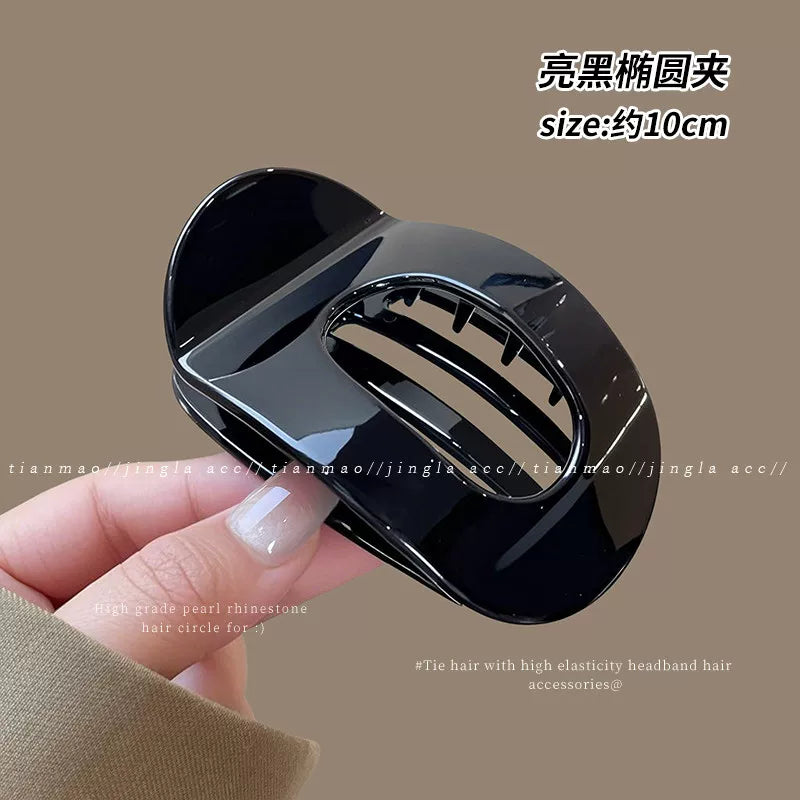 Driving and doing yoga without falling off, abalone scratch clips, hairpins, women's back of head clips, flat duckbill chucks, headdresses, shark clips