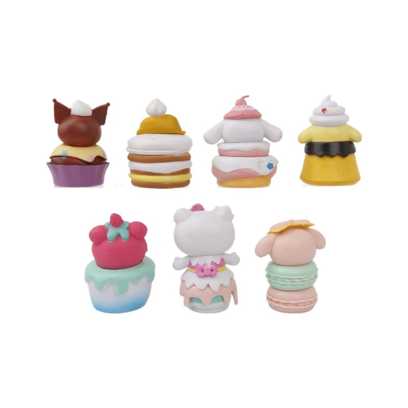 Cross-border blind box witch ceremony, Kuromi figures, trendy toy dolls, desk ornaments in the car, gift wholesale tide