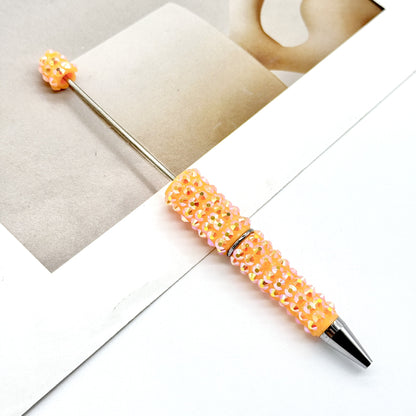 creative DIY diamond-encrusted ballpoint pen broken diamond full diamond ballpoint pen color cute cartoon heavy industry cute pen