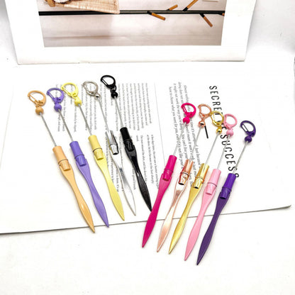 Creative new letter opening knife DIY beaded letter cutting paper multifunctional metal outdoor portable express paper cutting cutter
