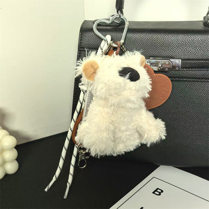 Cute West Highland Puppy Plush Doll Keychain Pendant Couple Bag Pendant Scratcher Doll Doll Wholesale