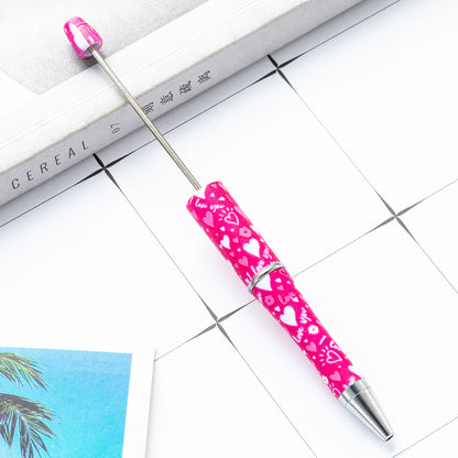 Valentine's Day Beadable Ballpoint Pen – DIY Love Gift Pen | Multiple Colors