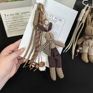 Bags Pants Pendants - Explosive  Houndstooth Scarfs Rabbit Dolls Clothing Plush Toys