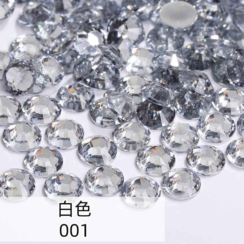 Resin Flat Bottom Rhinestones - Super Flash Nail Art Wedding Dress Mobile Phone Case Accessories
