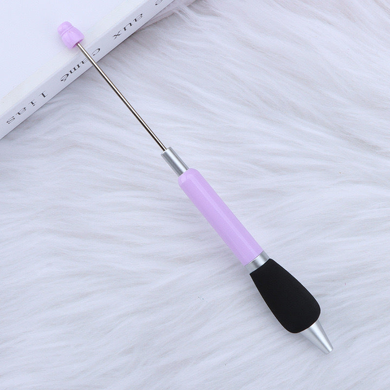 DIY press ballpoint pen creative glue spray sheath grip ballpoint pen ins macaron puzzle student stationery wholesale