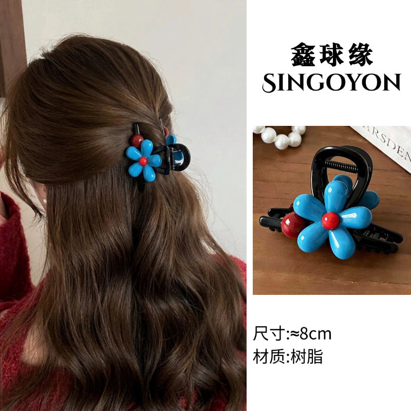 Large Versatile Grab Clip Women's Back of Head Shark Clip Korean Premium Hairpin 2026 Temperament Disc Hair Accessories