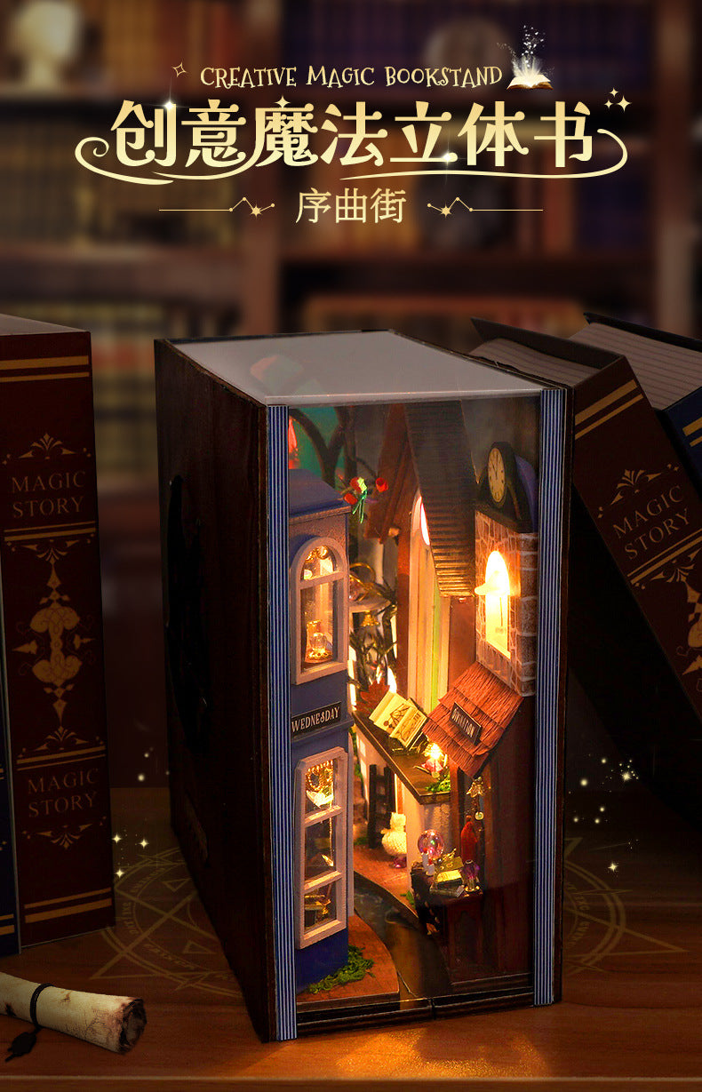 Tianyu DIY Cottage TC24 Overture Street Hand-assembled Magic Diorama Creative Birthday Gift Female