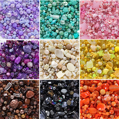 DIY Acrylic Mixed Beads 20g - Mobile Phone Chain Children's Jewelry Hair Accessories