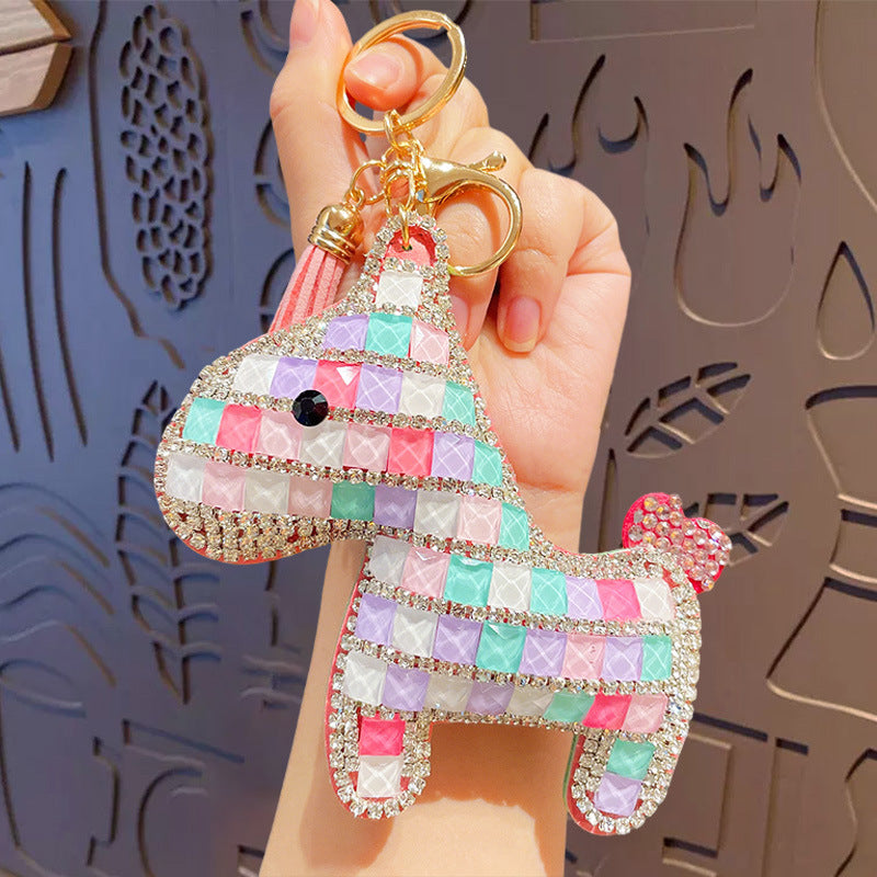 Horse Keychain - Love Pony Mobile Phone Pendant Car Key Chain Student Gift