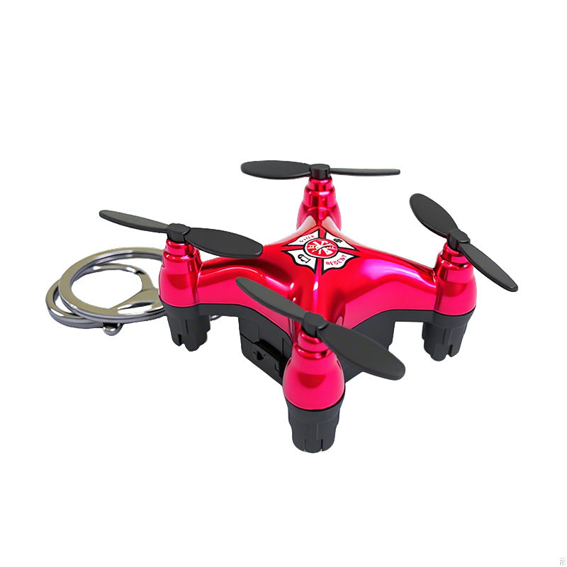 Creative Cartoon Mini Small Drone Series Keychain Kids School Bag Car Keychain Small Gifts Wholesale