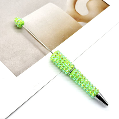 creative DIY diamond-encrusted ballpoint pen broken diamond full diamond ballpoint pen color cute cartoon heavy industry cute pen