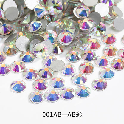 Flat Back Non-Hotfix Rhinestones - Glass Diamond 1440pcs Mobile Phone Case Accessories