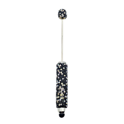 AB colorful full diamond touch screen pen DIY clay handmade rhinestone ballpoint pen live broadcast hot sale beaded gift pen hot sale