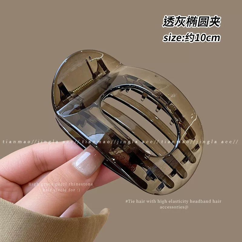 Driving and doing yoga without falling off, abalone scratch clips, hairpins, women's back of head clips, flat duckbill chucks, headdresses, shark clips