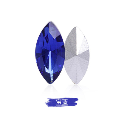 Navette Shape Diamond Rhinestones - Phone Case Perfume Bottle Clothing Crystal Jewelry DIY Accessories