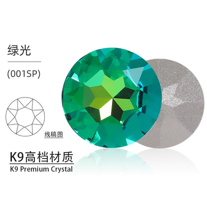 Cross-border K9 gemstone flower crystal glass special-shaped rhinestone headband, phone case crystal accessories, nail art diamond gemstone flower diamond beads