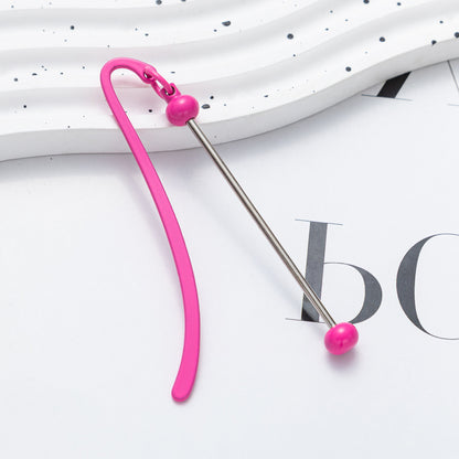 Metal Bookmark - Wholesale Student Graduation Anniversary Gift Creative DIY Beaded Bookmark
