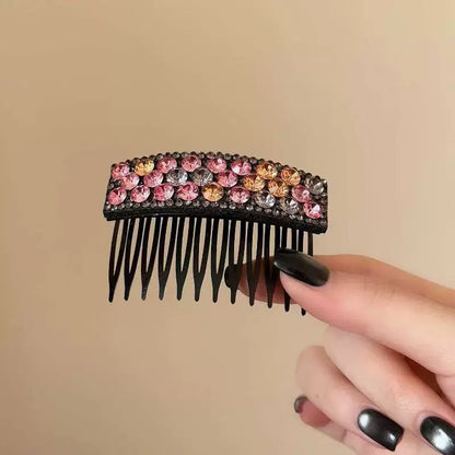 Elegant Diamond Inverted Comb for Women, High-End Rhinestone Hair Comb, Loose Hair Organizer, 2026 New Hair Accessory Hairpin
