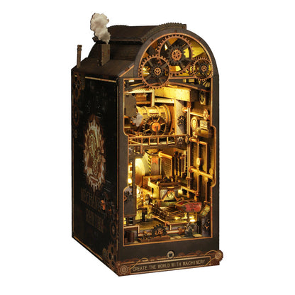 JITT DIY cabin JTSL-19-B mechanical rhythm steampunk style miniature landscape model ornament gift