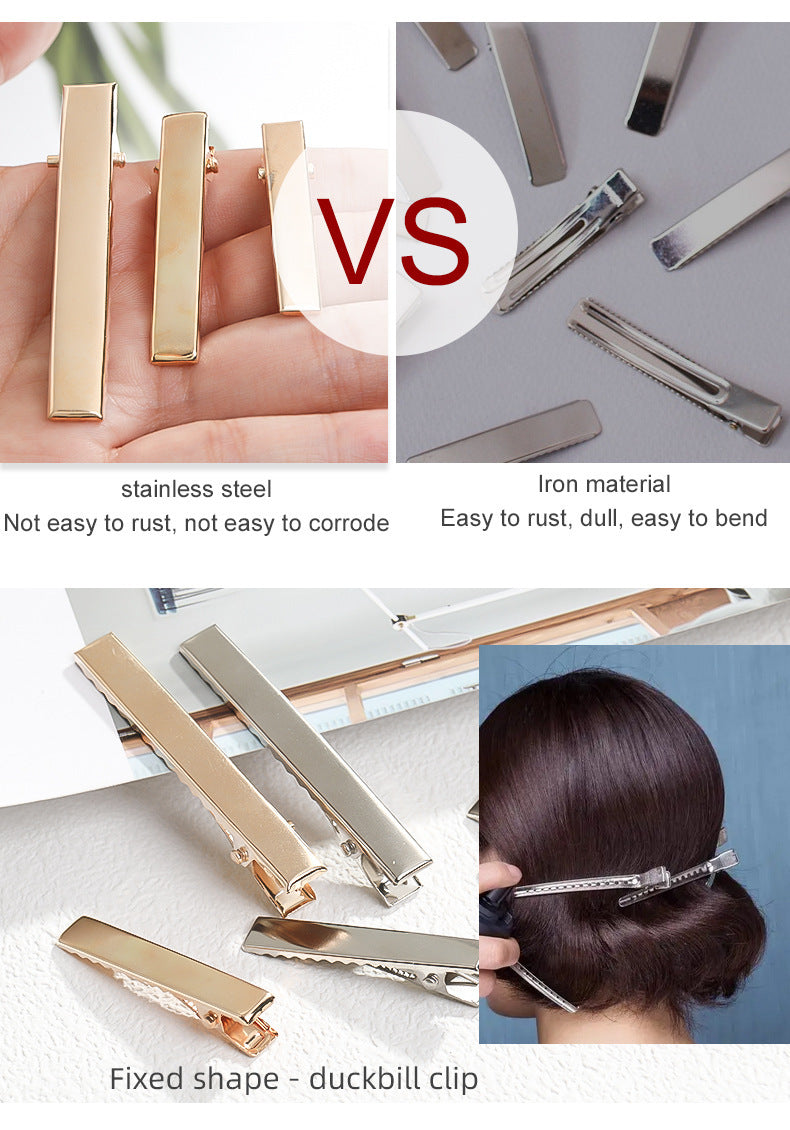 Thickened Duck Beak Hair Clips - Butterfly Clips Student Party DIY Headdress Accessories