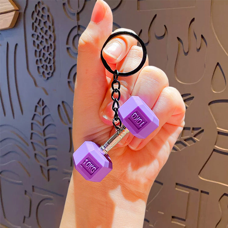 Creative Mini Gym Equipment Collection: Bag Hanging Accessories, Premium Keychains, Accessories, Accessories, Accessories, Small Gift Pendants