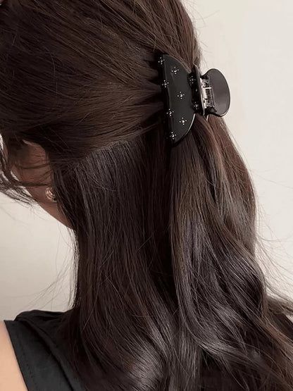 Korean Style Half-Up Small Claw Clip for Women, High-End 2026 New Shark Hair Clip at the Back of the Head, Small Volume Hair Clip, Ponytail Clip