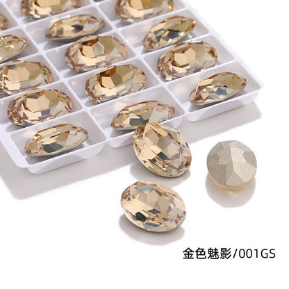 Direct supply of oval, pointed-bottom, special-shaped diamonds, phone cases, diamonds, shoes, bags, clothing, accessories, pointed sole oval diamonds