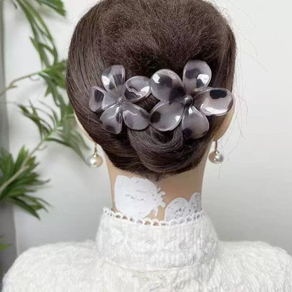 Large Updo Claw Hair Clip Headwear for Women, High-End 2026 New Style Duckbill Clip for the Back of the Head Without Insertion, Duckbill Clip Hair Clip