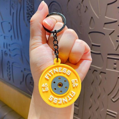 Creative Mini Gym Equipment Collection: Bag Hanging Accessories, Premium Keychains, Accessories, Accessories, Accessories, Small Gift Pendants
