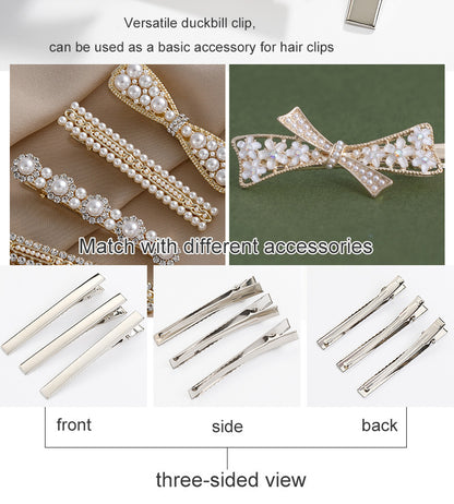 Thickened Duck Beak Hair Clips - Butterfly Clips Student Party DIY Headdress Accessories