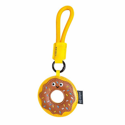 Creative PU leather simulation food keychain pendant couple hamburger car keychain bag pendant small gift