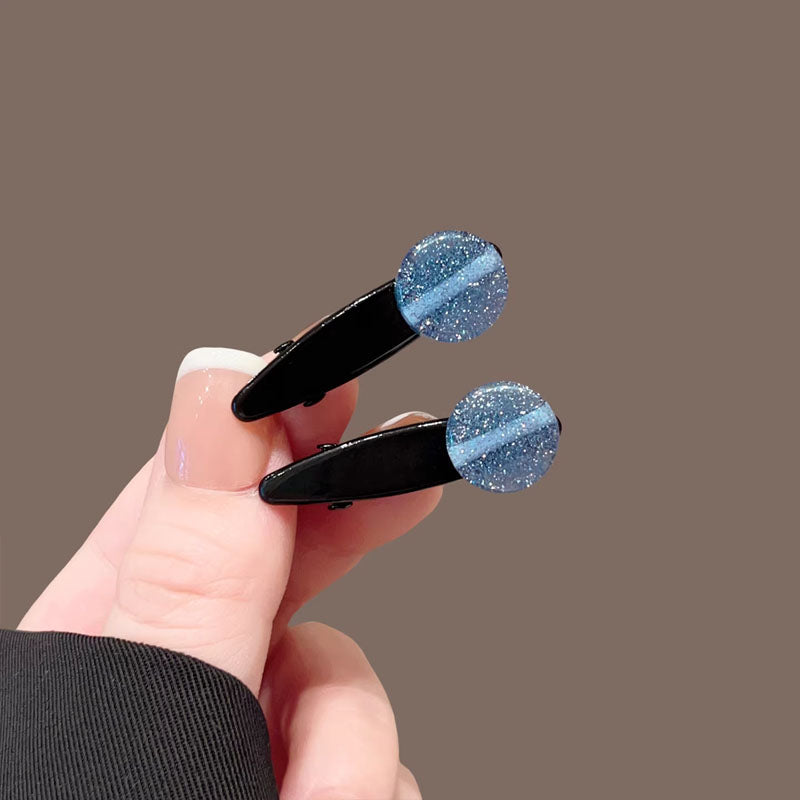High-end light luxury pearl hair clips, edge clips, delicate side bang clips, women's mini small front-size hair clips, hair clips