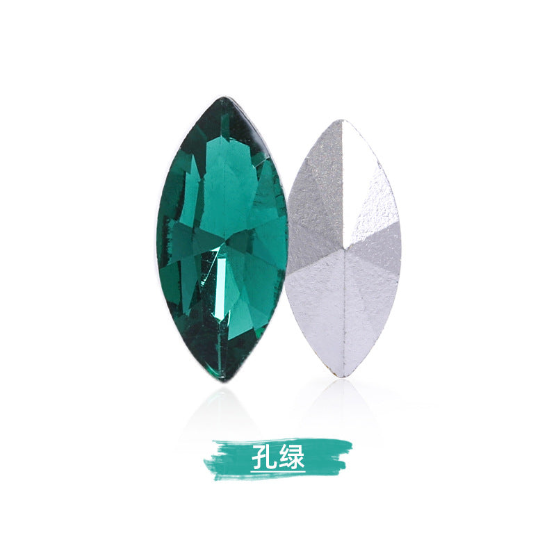 Navette Shape Diamond Rhinestones - Phone Case Perfume Bottle Clothing Crystal Jewelry DIY Accessories